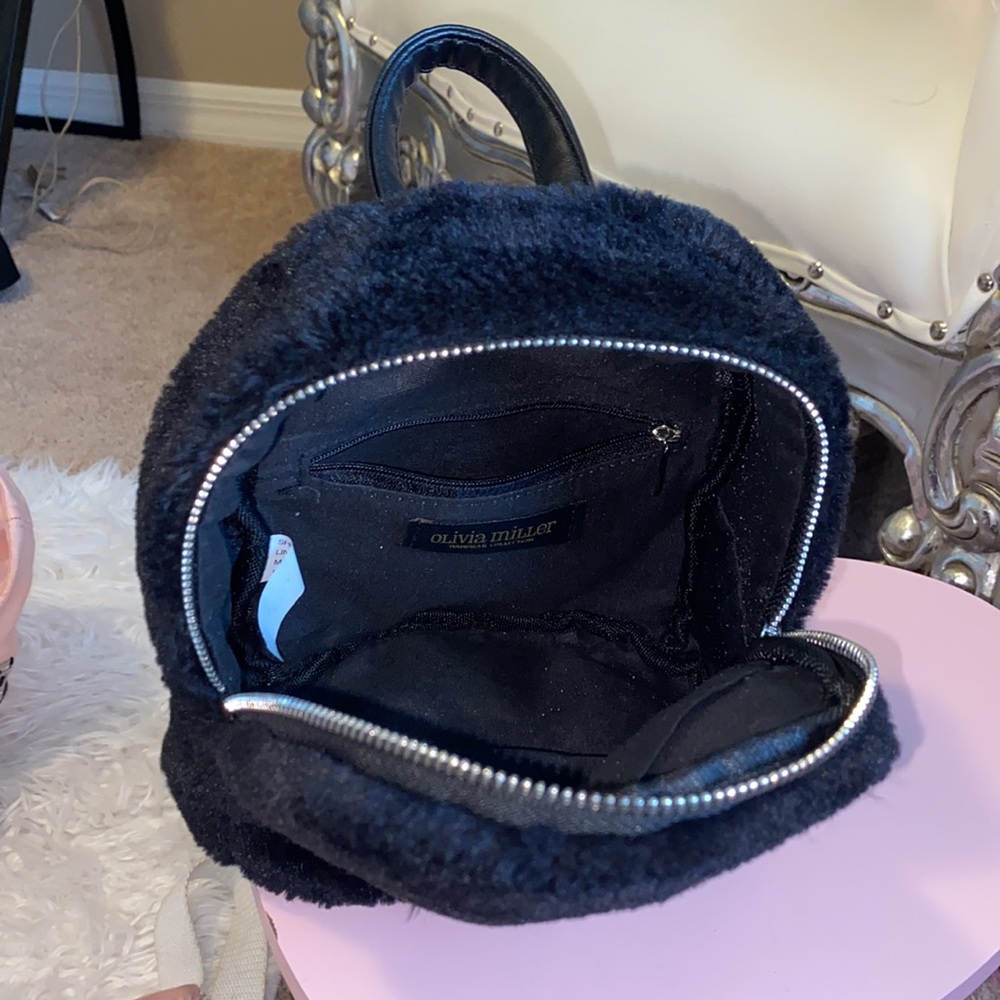 Mini fur backpack - Picture 4 of 4